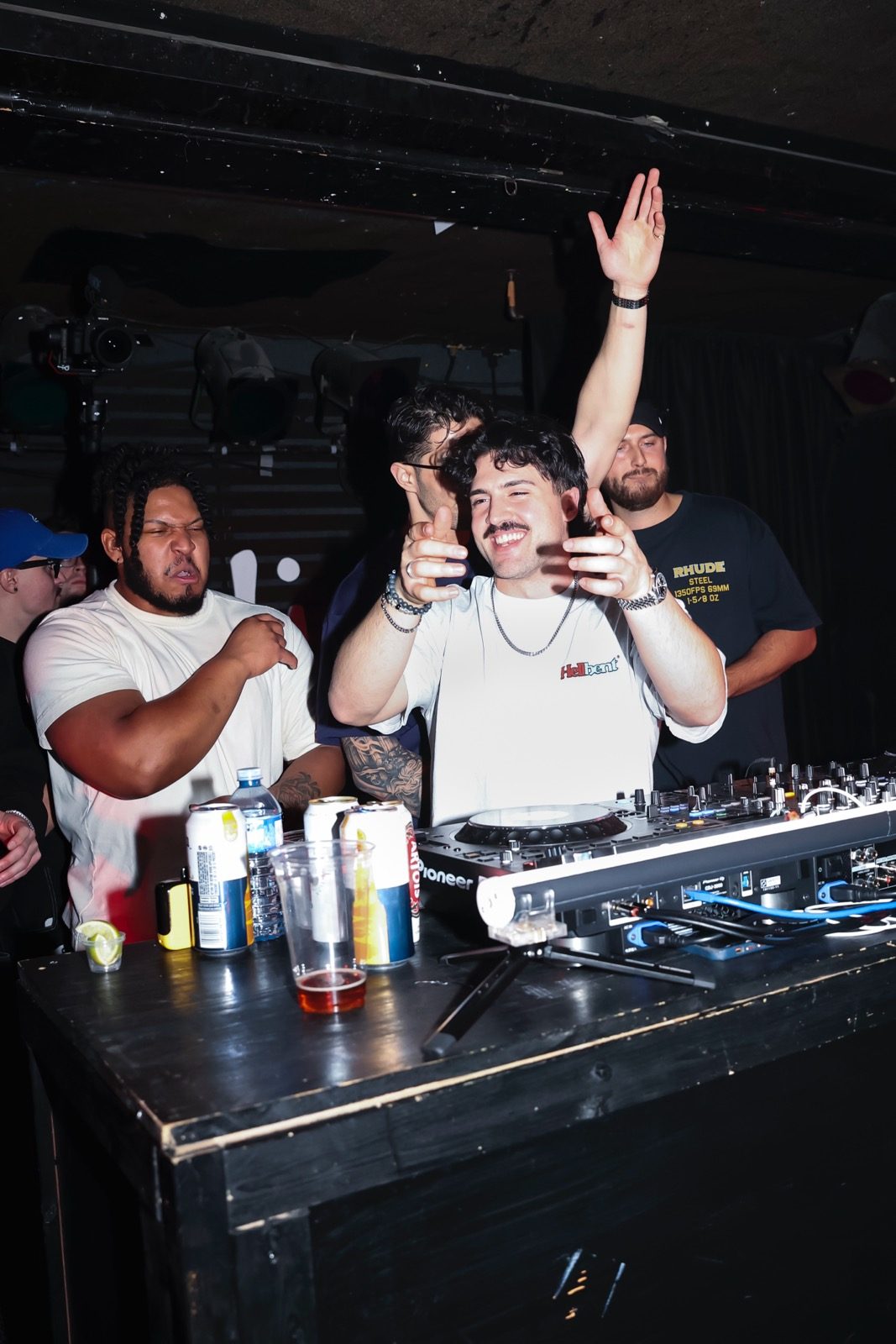 DJ performing live — No Sleep Club